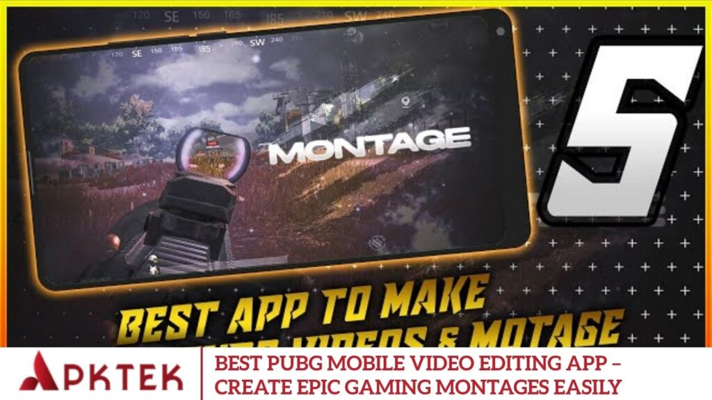 PUBG Mobile Video Editing App