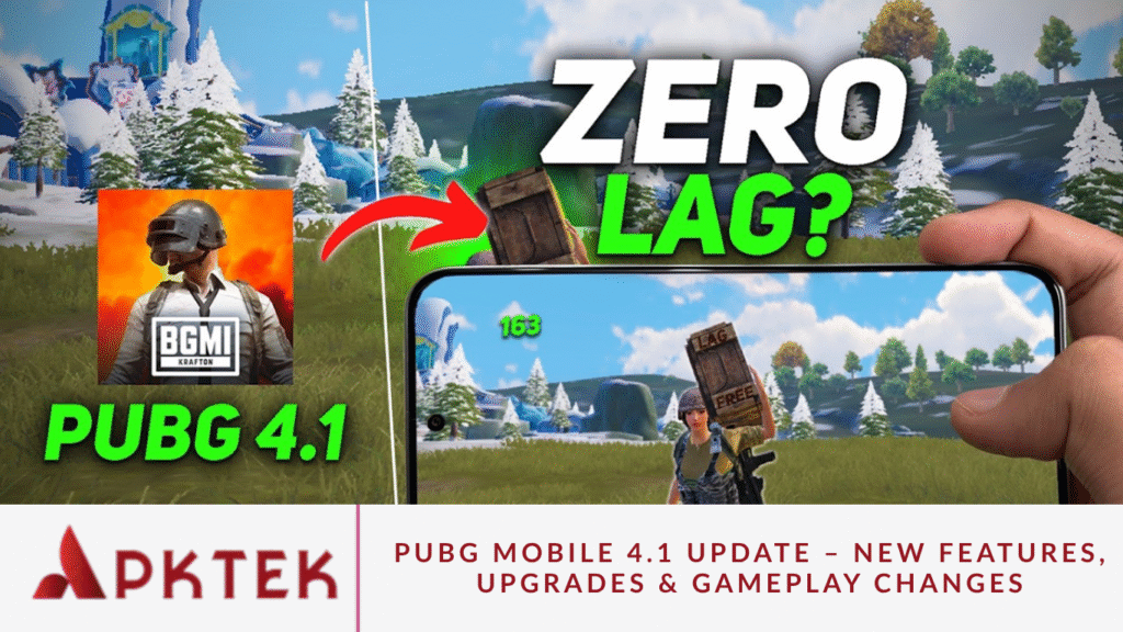 PUBG Mobile 4.1 Update – New Features, Upgrades & Gameplay Changes